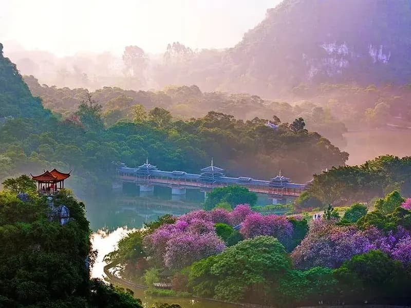 Guilin to Dali via the Karst Scenic Corridor (D3953/D3952)